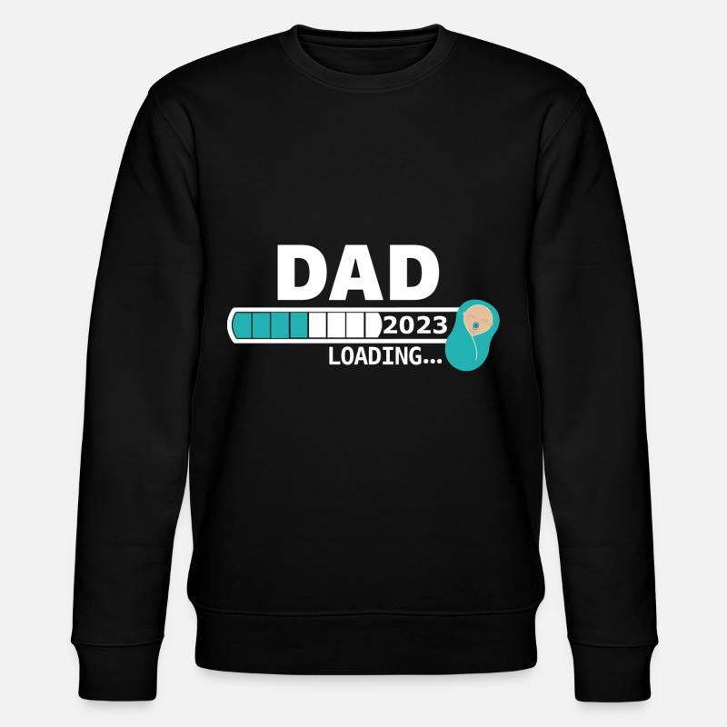 DAD 2023 loading... - Stanley/Stella Unisex Bio-Sweatshirt CHANGER  - Schwarz