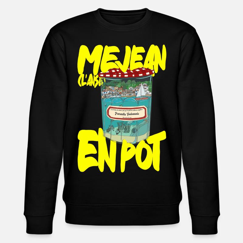 L'Anse Méjean en Pot - Sweat bio CHANGER Stanley/Stella Unisexe - noir