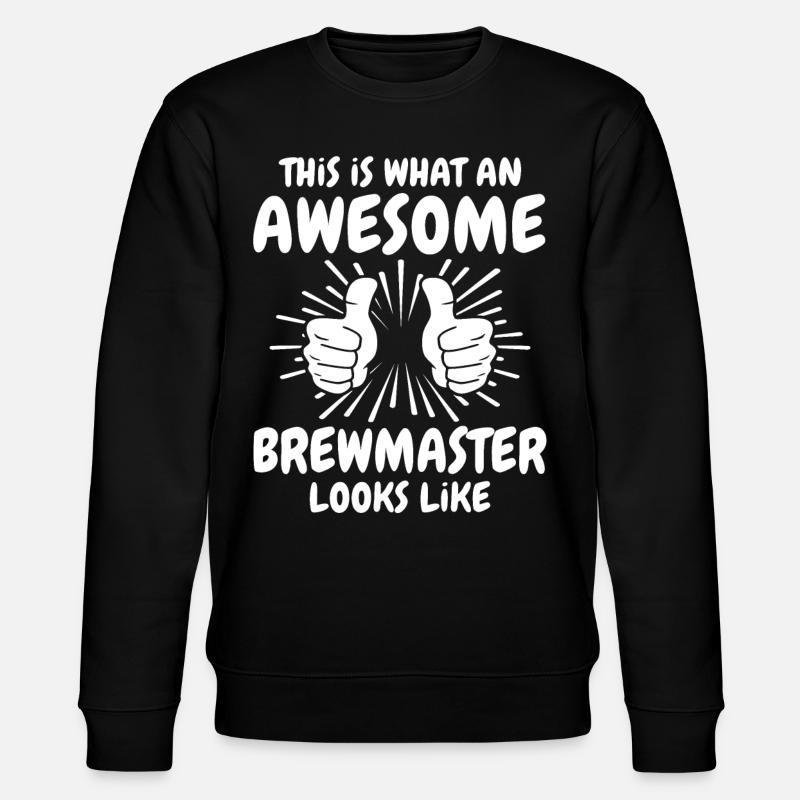 Braumeister - Stanley/Stella Unisex Bio-Sweatshirt CHANGER - Schwarz