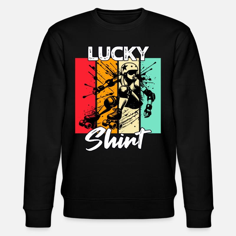 Roller derby - Sweat bio CHANGER Stanley/Stella Unisexe - noir