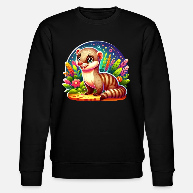 Mangoustes - Sweat bio CHANGER Stanley/Stella Unisexe - noir