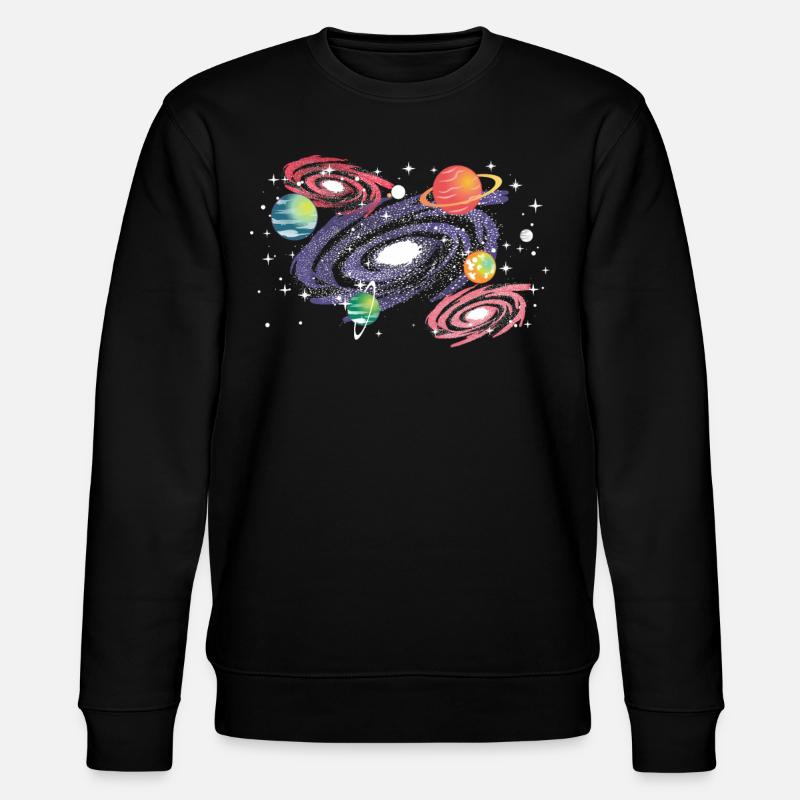 Observation des étoiles - Sweat bio CHANGER Stanley/Stella Unisexe - noir