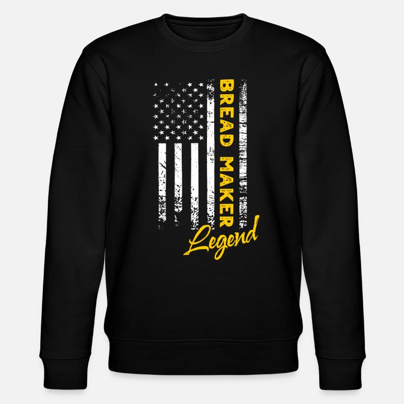 Breadmaker Legend - Stanley/Stella CHANGER Unisex Organic Sweatshirt - black