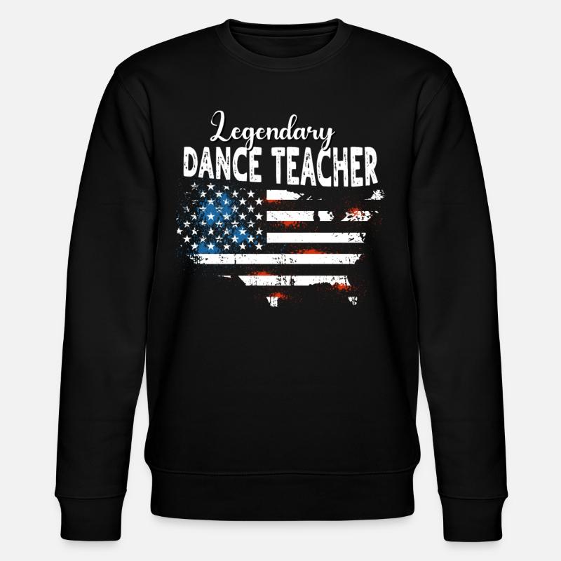 Dancing master - Stanley/Stella CHANGER Unisex Organic Sweatshirt - black
