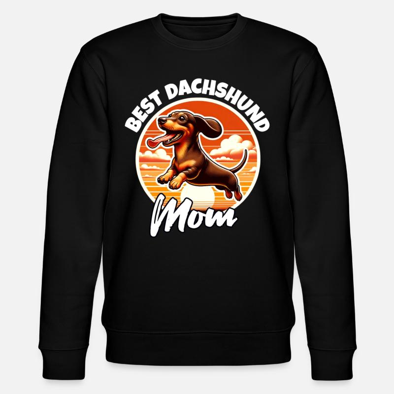 Maman teckel - Sweat bio CHANGER Stanley/Stella Unisexe - noir