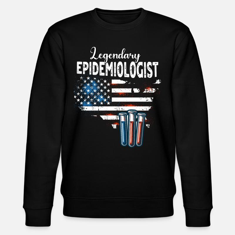 Epidemiologist - Stanley/Stella CHANGER Unisex Organic Sweatshirt - black