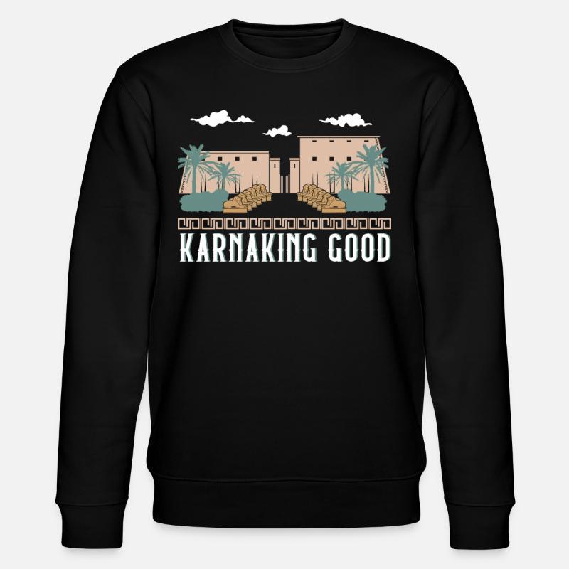 Karnaking gut - Stanley/Stella Unisex Bio-Sweatshirt CHANGER  - Schwarz