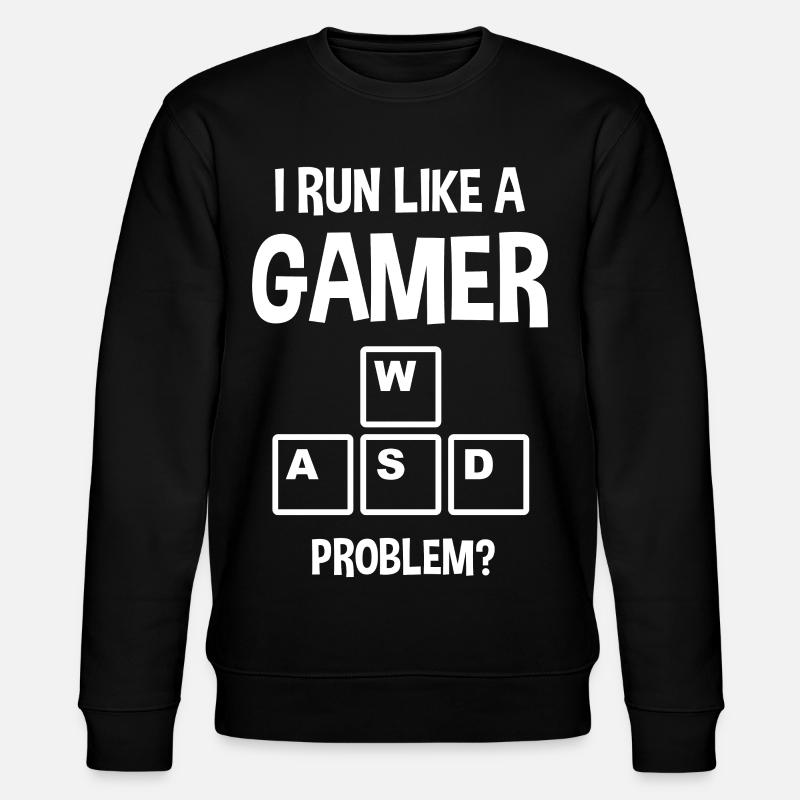 Gaming - Stanley/Stella Unisex Bio-Sweatshirt CHANGER  - Schwarz