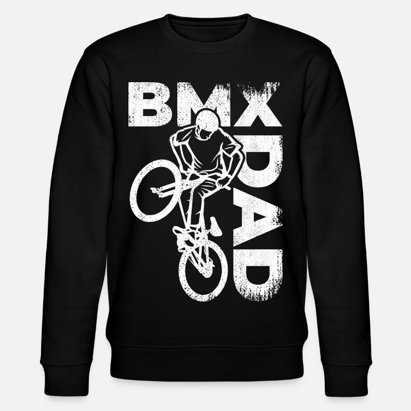BMX Vater - Stanley/Stella Unisex Bio-Sweatshirt CHANGER  - Schwarz