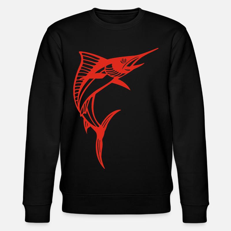 Espadon rouge - Sweat bio CHANGER Stanley/Stella Unisexe - noir