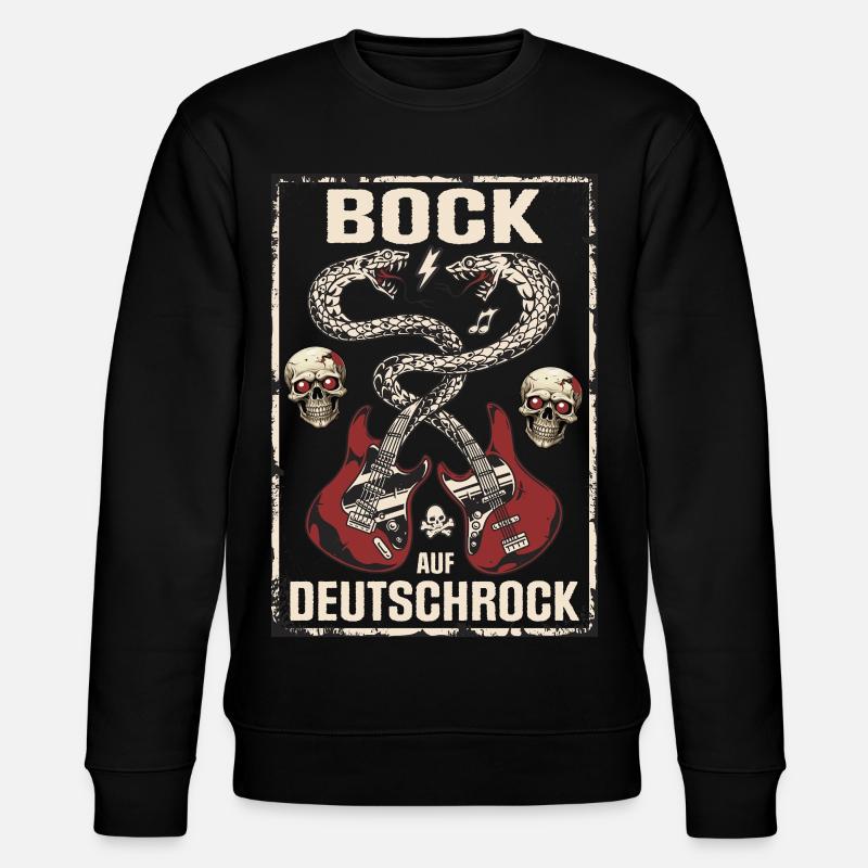 Bock auf Deutschrock - Sweat bio CHANGER Stanley/Stella Unisexe - noir