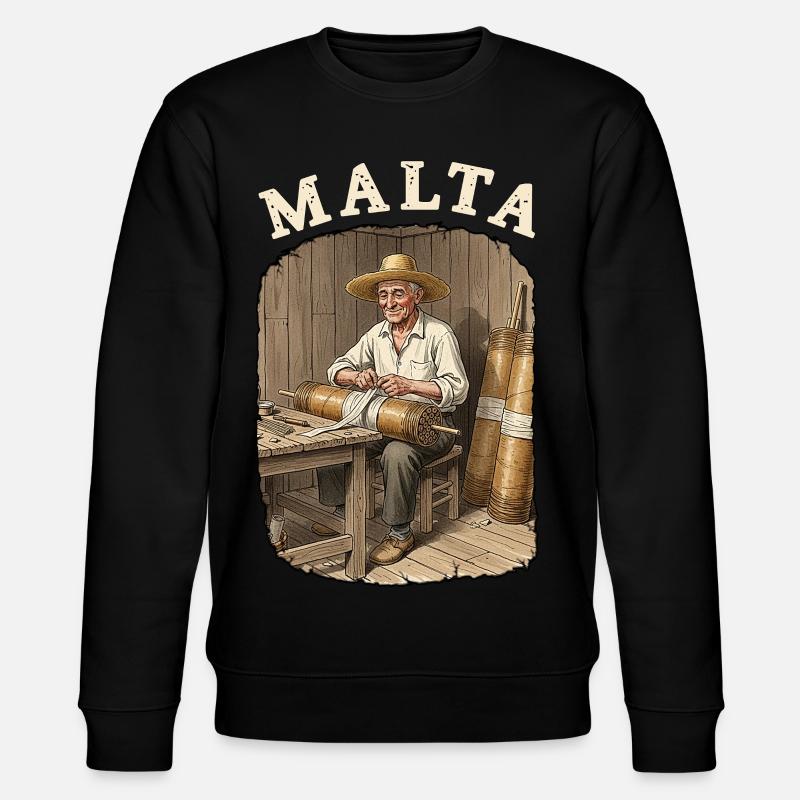 Feux d’artifice pyro de Malte - Sweat bio CHANGER Stanley/Stella Unisexe - noir