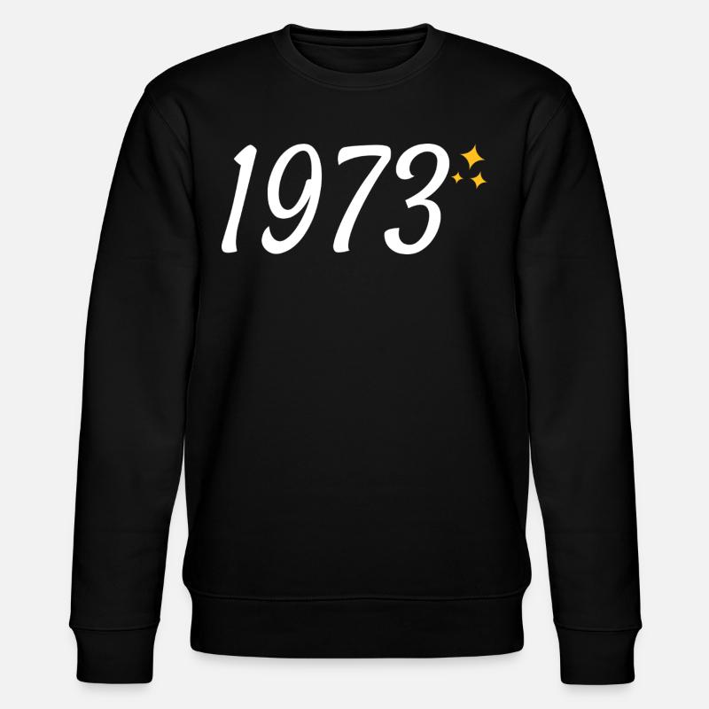 1973 - Stanley/Stella CHANGER Unisex Organic Sweatshirt - black