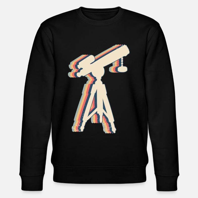 Stargazing Stargazer Astronomy Constellation - Stanley/Stella CHANGER Unisex Organic Sweatshirt - black