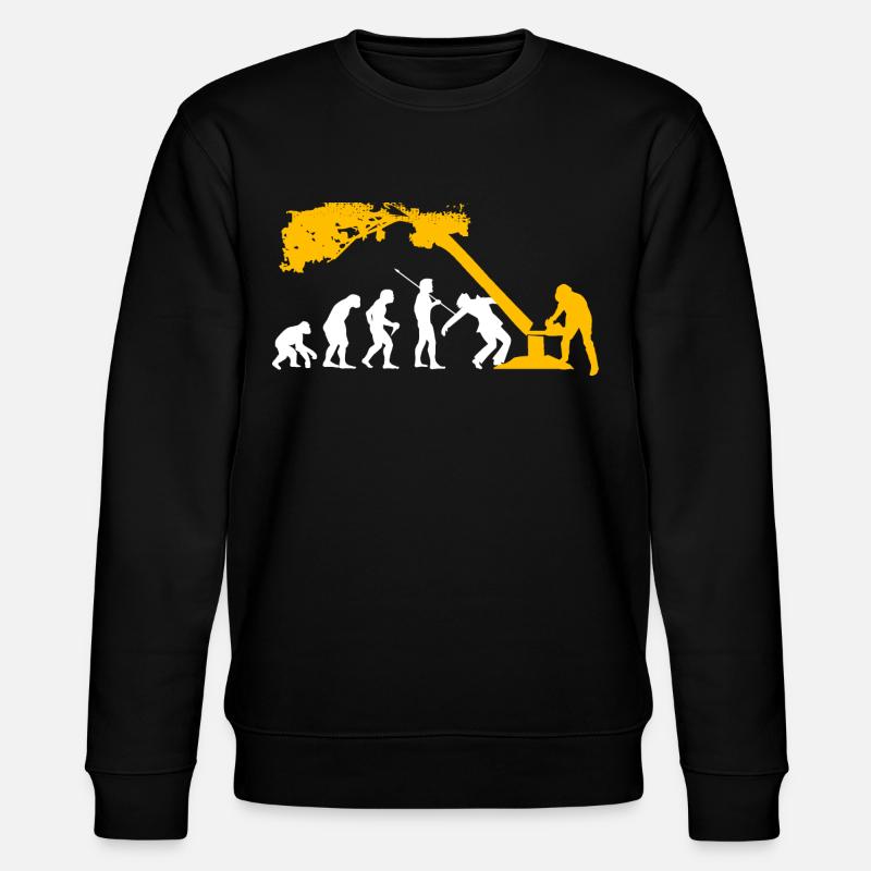 Chemise de bûcheron - Chainsaw Evolution Arborist - Sweat bio CHANGER Stanley/Stella Unisexe - noir