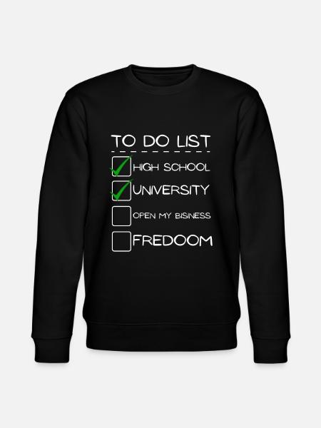 Entrepreneur List - Stanley/Stella CHANGER Unisex Organic Sweatshirt - black