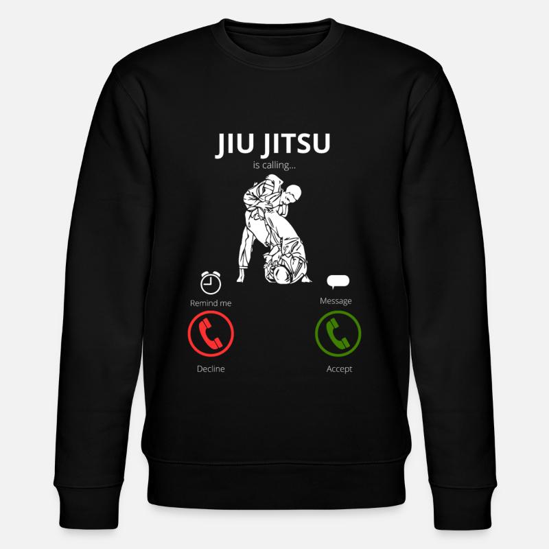 Jiujitsu m’appelle - Sweat bio CHANGER Stanley/Stella Unisexe - noir
