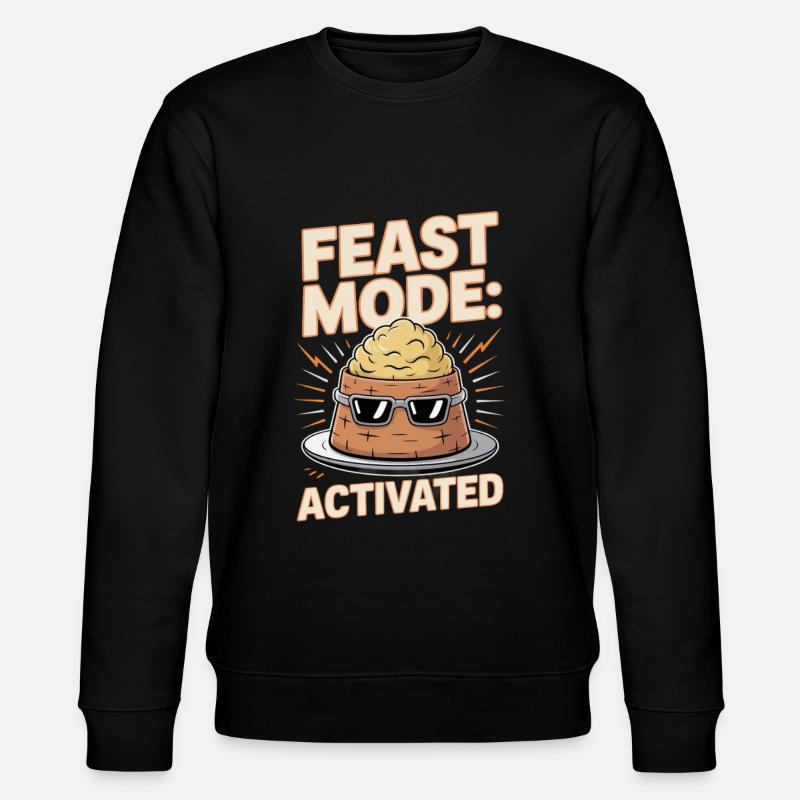 Mode festin activé Thanksgiving - Sweat bio CHANGER Stanley/Stella Unisexe - noir