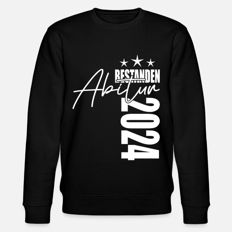 Abitur 2024 - Stanley/Stella Unisex Bio-Sweatshirt CHANGER  - Schwarz