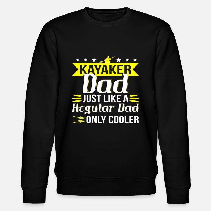 Kajak - Stanley/Stella Unisex Bio-Sweatshirt CHANGER  - Schwarz