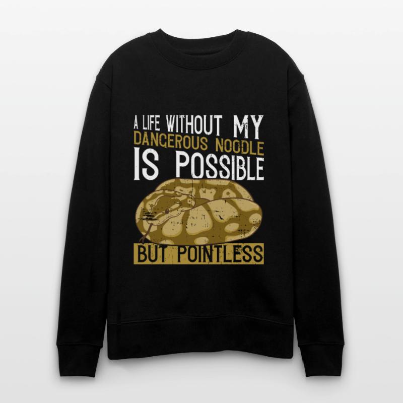 Banane Ballpython Königspython Stanley/Stella Unisex Bio-Sweatshirt CHANGER 