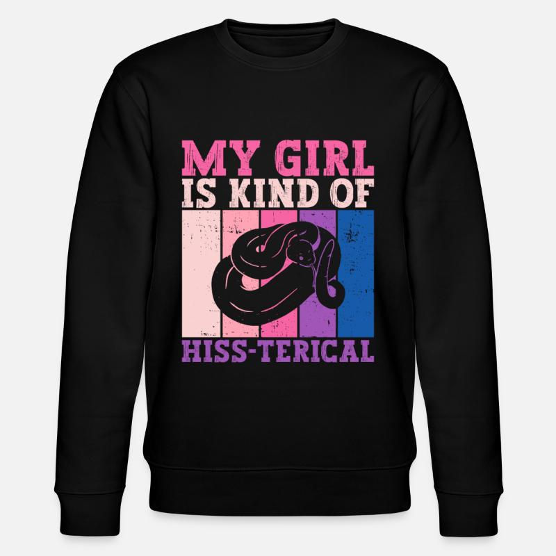 Königspython Schlange Banana Ball Python - Sweat bio CHANGER Stanley/Stella Unisexe - noir