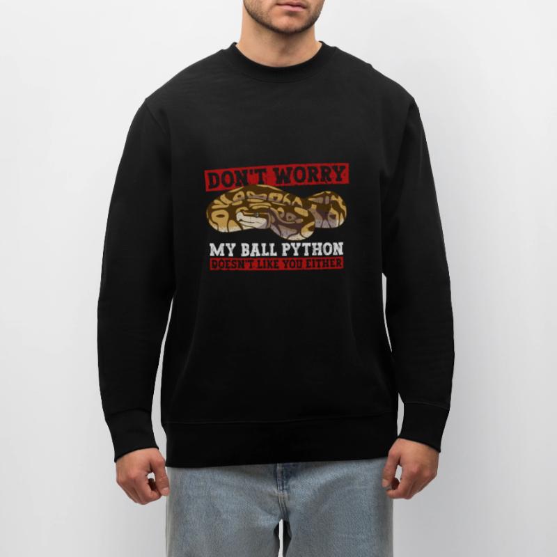 Königspython Banana Ball Python Stanley/Stella CHANGER Unisex Organic Sweatshirt