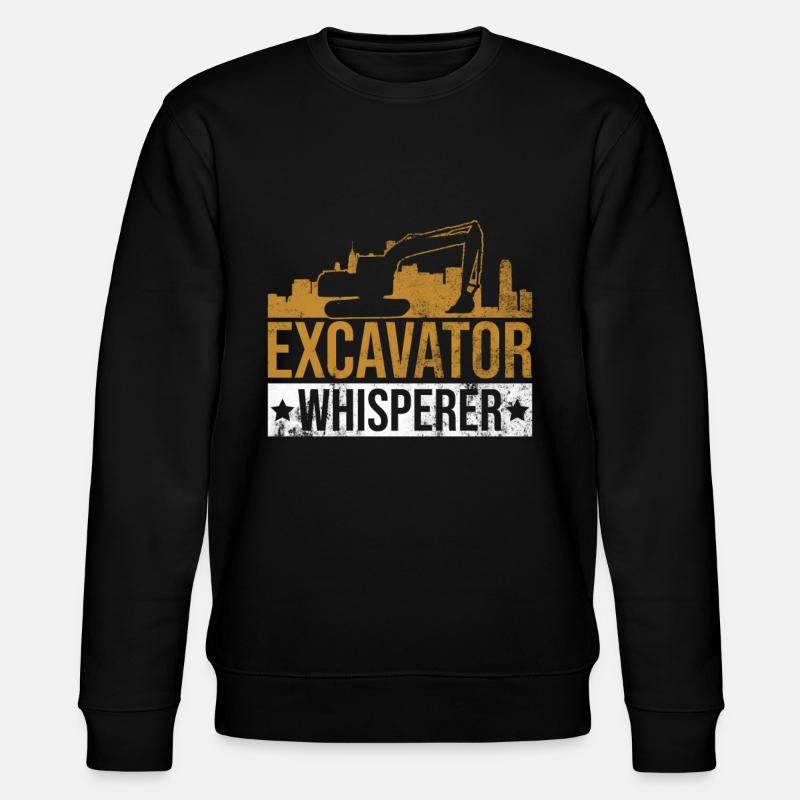 Baggerfahrer Bagger Baggern - Sweat bio CHANGER Stanley/Stella Unisexe - noir