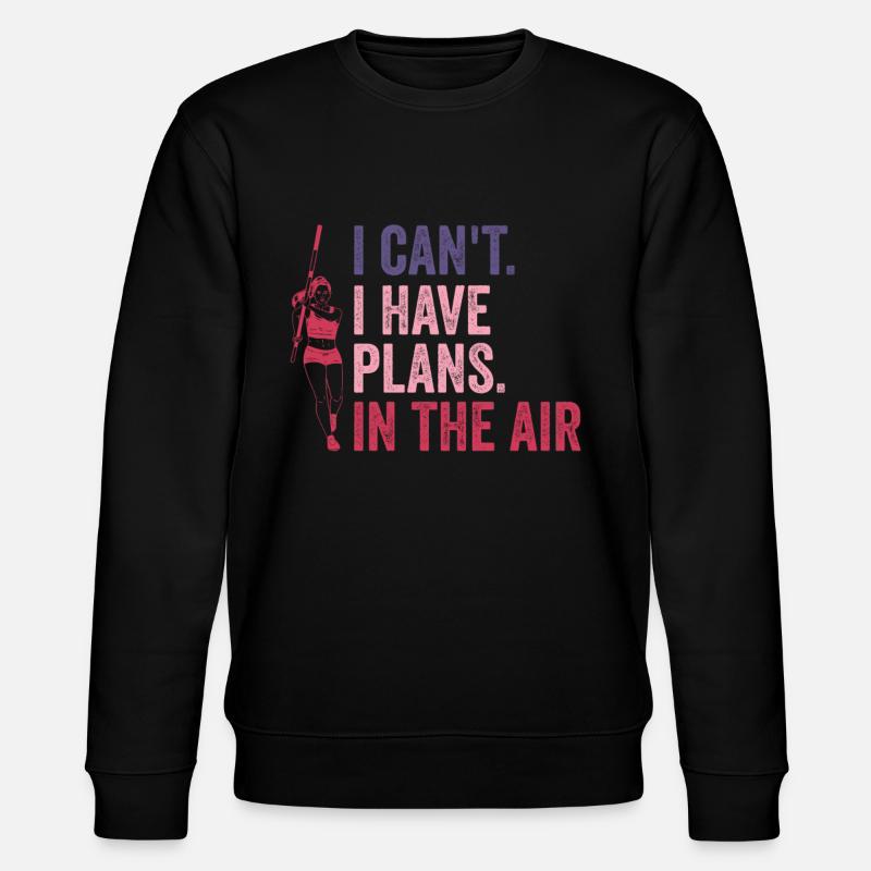 Stabhochspringen Mädchen - Sweat bio CHANGER Stanley/Stella Unisexe - noir