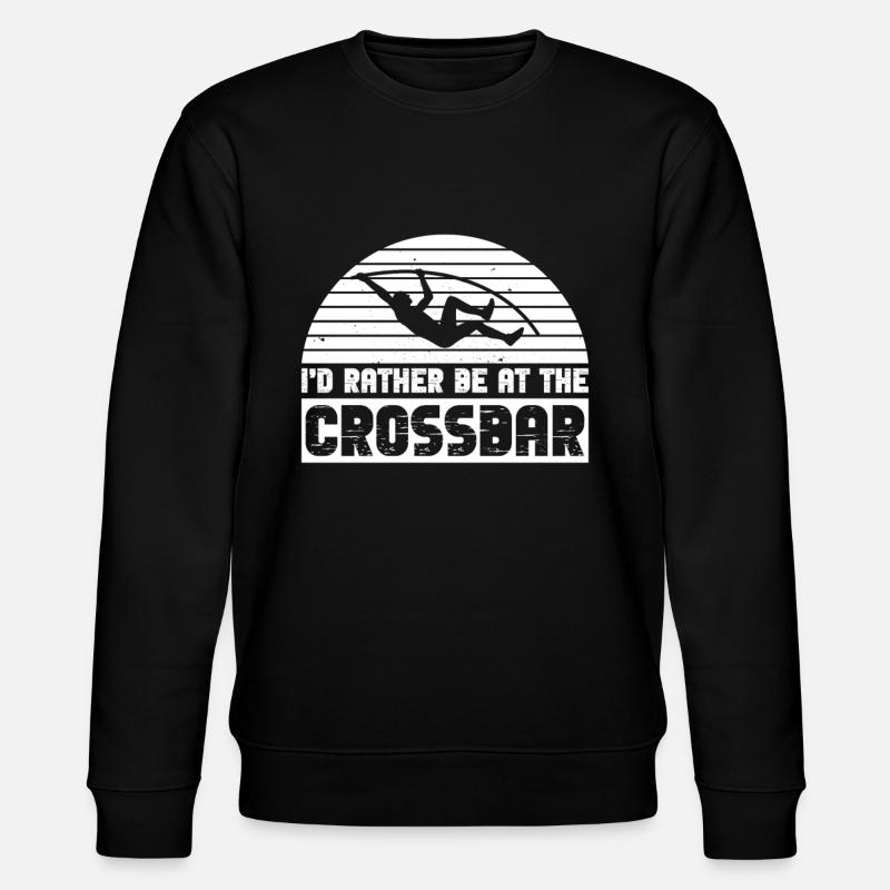 Stabhochspringen - Stanley/Stella Unisex Bio-Sweatshirt CHANGER  - Schwarz