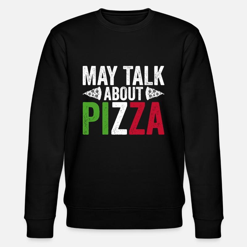 Italieneischer Pizzabäcker Pizza Expert - Sweat bio CHANGER Stanley/Stella Unisexe - noir