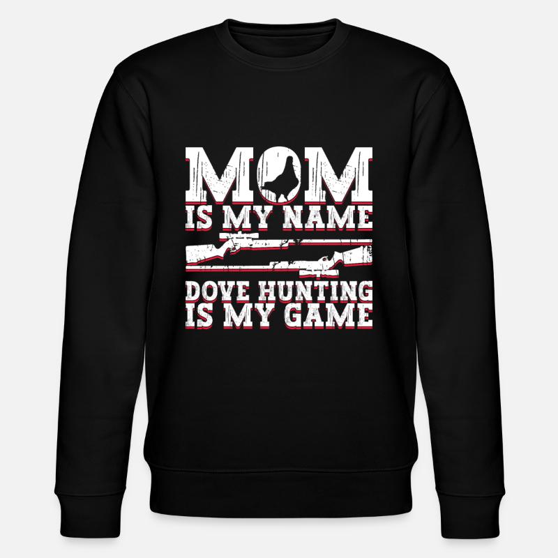 Taubenjäger Mama Taubenjagd - Stanley/Stella Unisex Bio-Sweatshirt CHANGER  - Schwarz