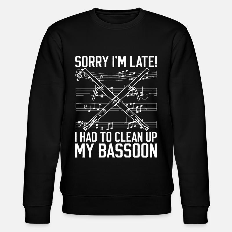 Fagottorchester Und - Stanley/Stella Unisex Bio-Sweatshirt CHANGER  - Schwarz