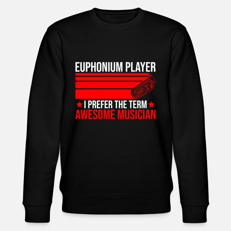 Euphonium-design Für Euphonium-player - Sweat bio CHANGER Stanley/Stella Unisexe - noir