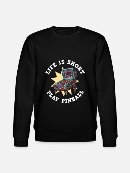 Flipper-arcade-spieldesign Für Flipperspieler - Stanley/Stella CHANGER Unisex Organic Sweatshirt - black