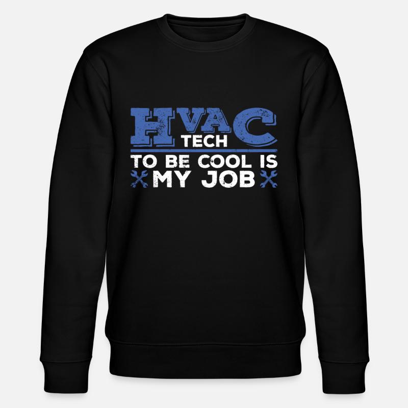 Hlk-techniker-design Für Eine Hlk-lüftungstechnik - Sweat bio CHANGER Stanley/Stella Unisexe - noir