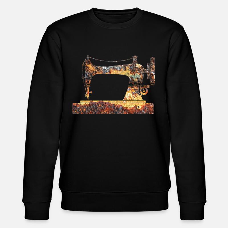 sewing machine - Stanley/Stella CHANGER Unisex Organic Sweatshirt - black