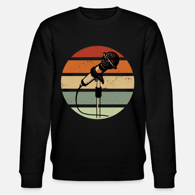 Sänger Sängerin - Stanley/Stella Unisex Bio-Sweatshirt CHANGER  - Schwarz