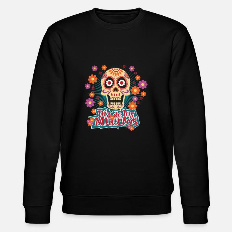 Dia de los Muertos - Stanley/Stella Unisex Bio-Sweatshirt CHANGER  - Schwarz