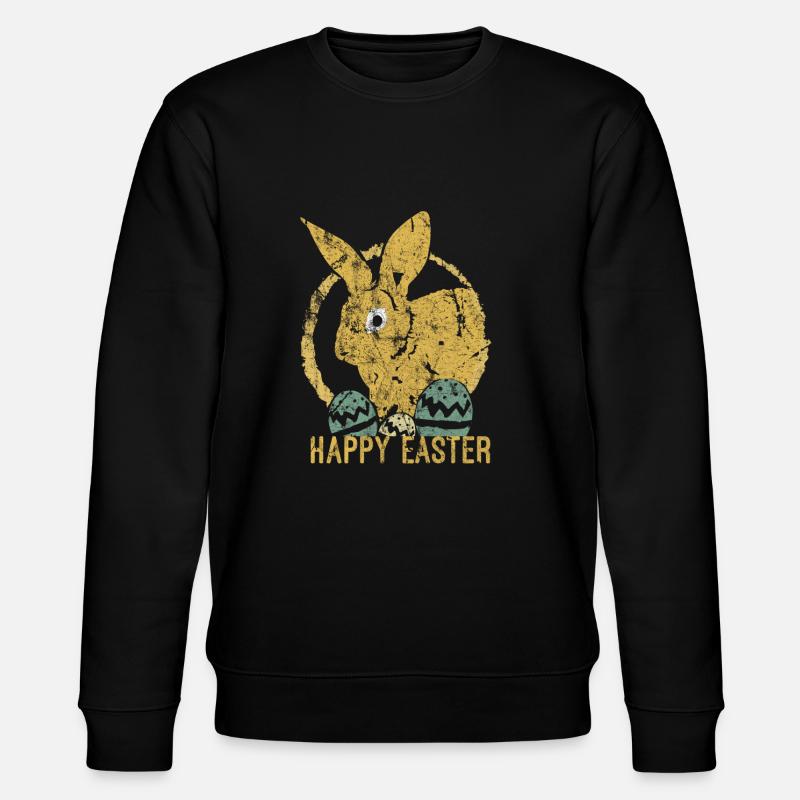 Pâques - Sweat bio CHANGER Stanley/Stella Unisexe - noir