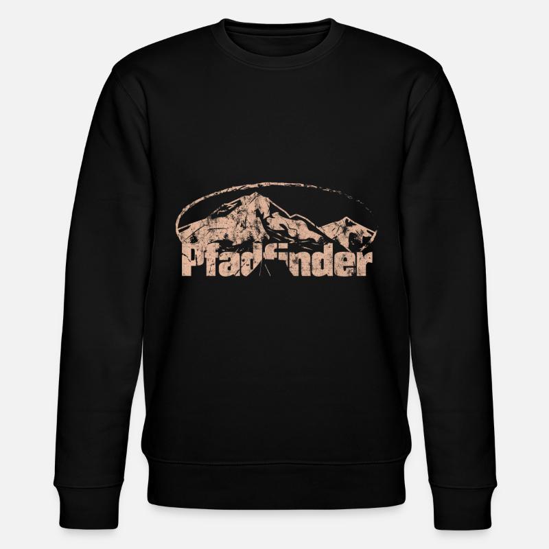 Pfadfinder Pfandfinderin Geschenkidee - Stanley/Stella Unisex Bio-Sweatshirt CHANGER  - Schwarz