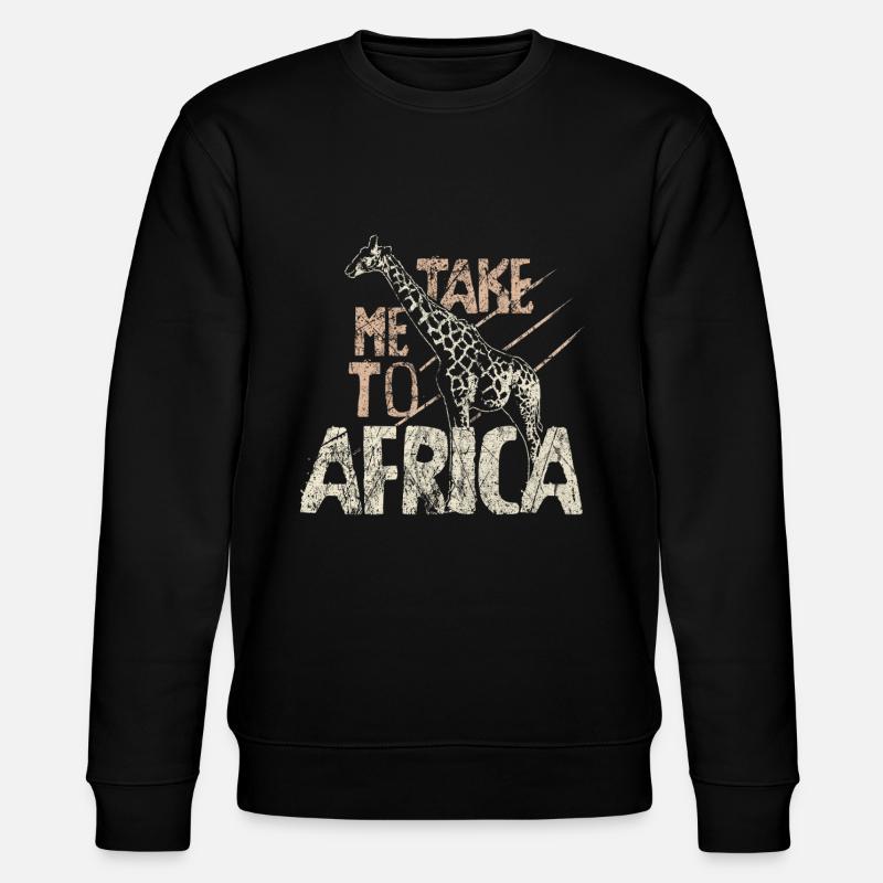Afrika Safari - Stanley/Stella Unisex Bio-Sweatshirt CHANGER - Schwarz