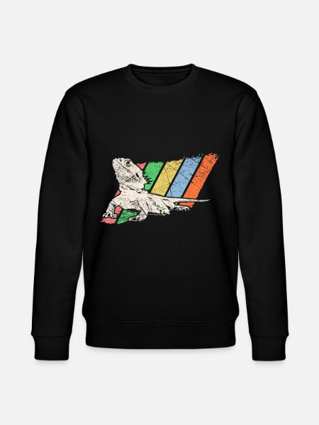 Pet Retro - Stanley/Stella CHANGER Unisex Organic Sweatshirt - black
