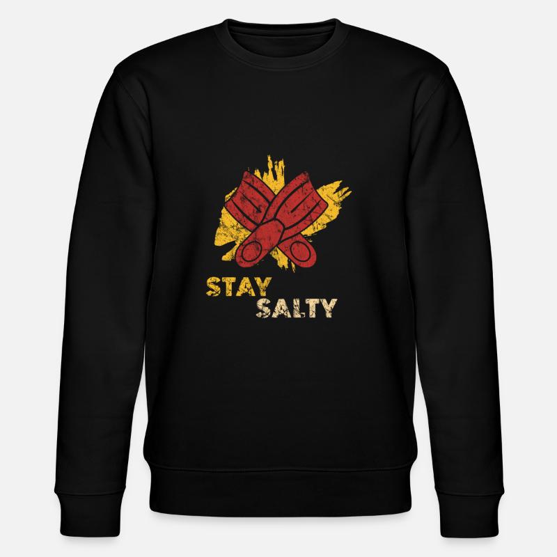 Tauchen - Stanley/Stella Unisex Bio-Sweatshirt CHANGER  - Schwarz