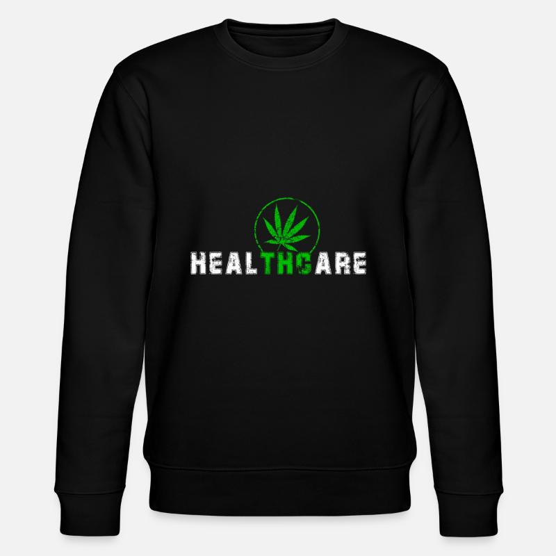 Dites cadeau d'herbe - Sweat bio CHANGER Stanley/Stella Unisexe - noir
