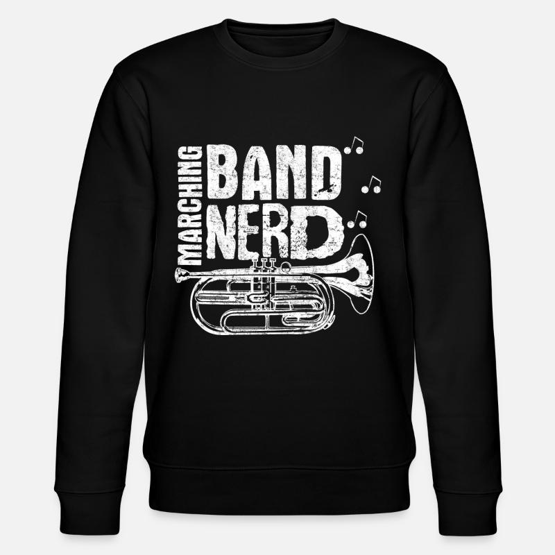 Trombone Marching Band - Stanley/Stella CHANGER Unisex Organic Sweatshirt - black