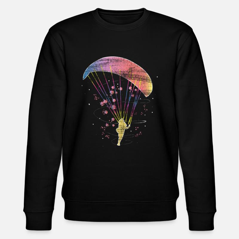 Paragliding paraglider - Stanley/Stella CHANGER Unisex Organic Sweatshirt - black