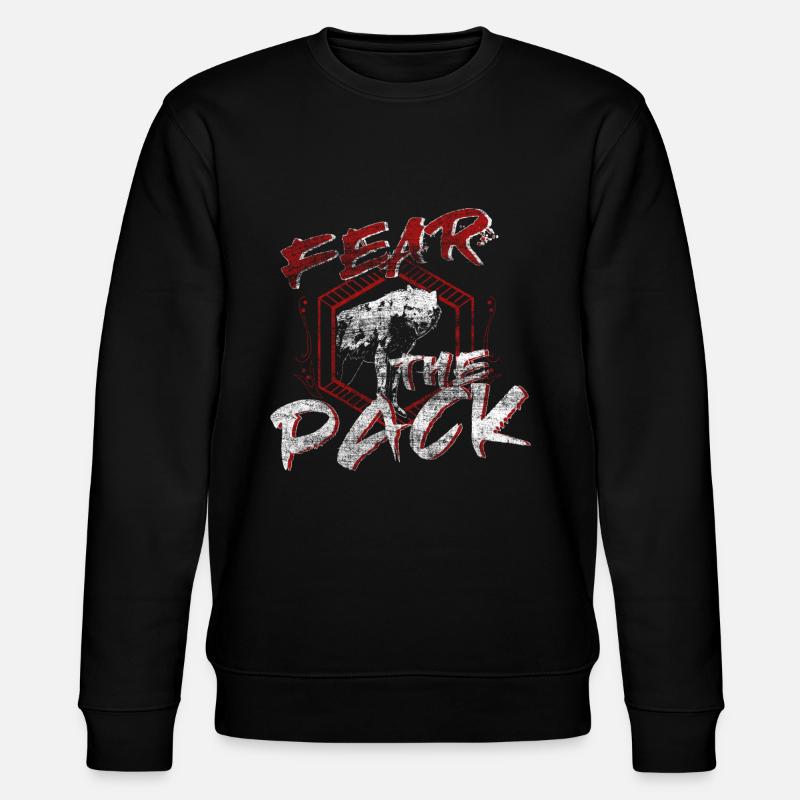 Pack loup loup - Sweat bio CHANGER Stanley/Stella Unisexe - noir