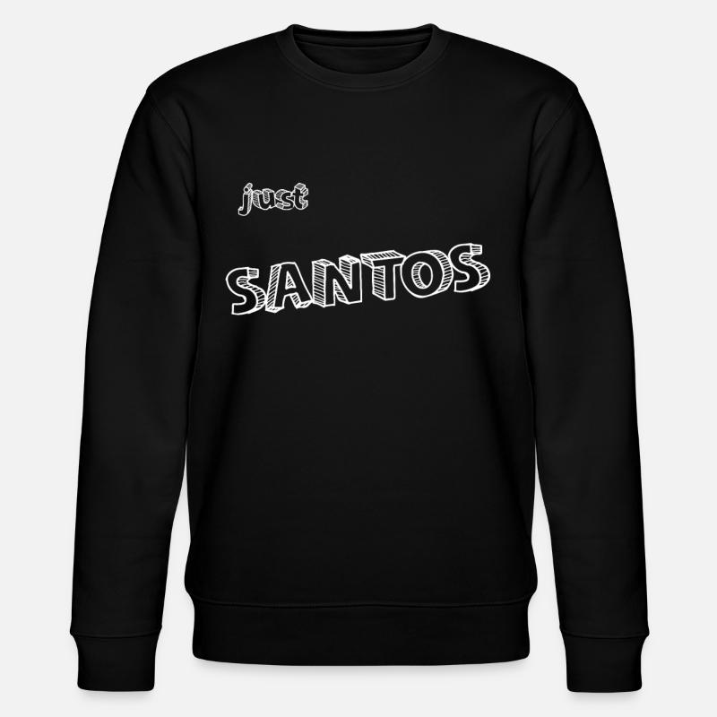 Santos Name - Stanley/Stella CHANGER Unisex Organic Sweatshirt - black