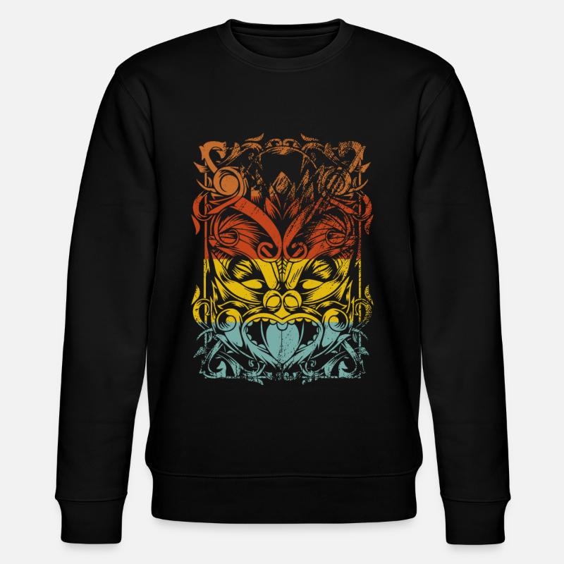 Maori Azteken - Stanley/Stella Unisex Bio-Sweatshirt CHANGER  - Schwarz
